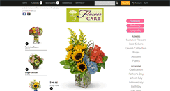 Desktop Screenshot of flowercartchesterton.com